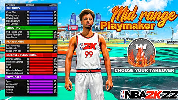 BEST ISO POINT GUARD BUILD on NBA 2K22 CURRENT GEN! GAME BREAKING BUILD on 2K22! *MUST WATCH*