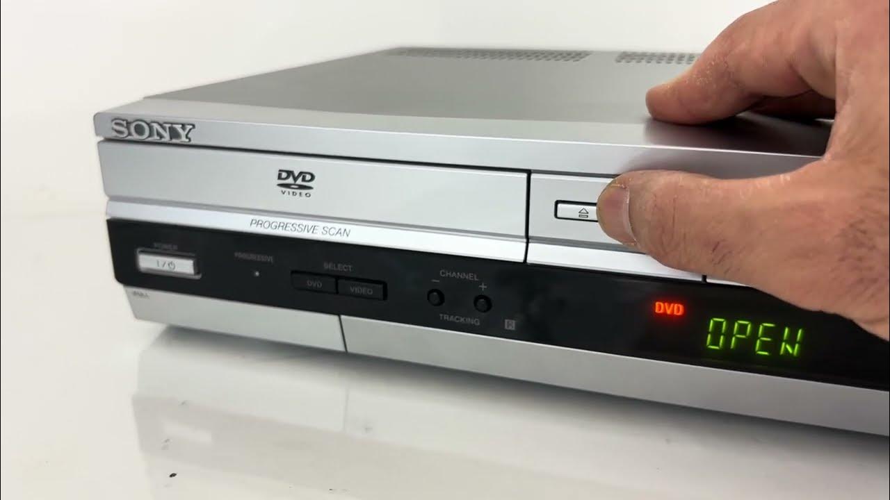 Sony SLVD360P DVD VCR VHS Combo Player YouTube