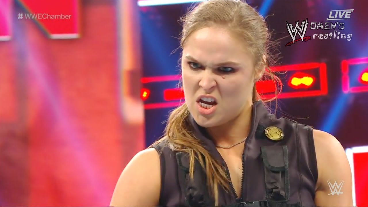 Ronda Rousey vs Ruby Riott - YouTube