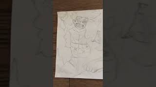 One piece: Luffy vs Katakuri drawing