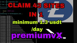 Claim 43 sites in 1 | premium vx script | 100%working | python script