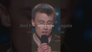 Finneas O'connell - Break My Heart Again (Isak Ovrevold) #voice #audisi #thegoldenvoice