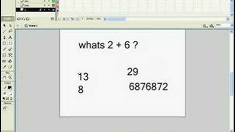 how to make a cool quiz game on Flash MX