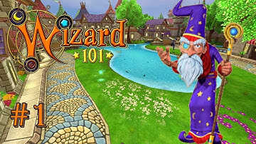 WIZARD101 PLAYTHROUGH PART 1 (LEARNING THE BASICS)