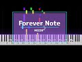 Forever Note/MEZZO"(アイドリッシュセブン)ピアノソロ