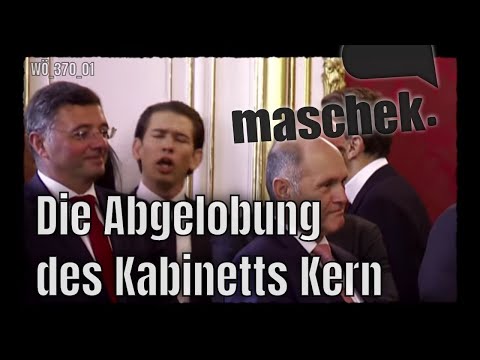 Maschek - Die Abgelobung des Kabinetts Kern - WÖ_370_01