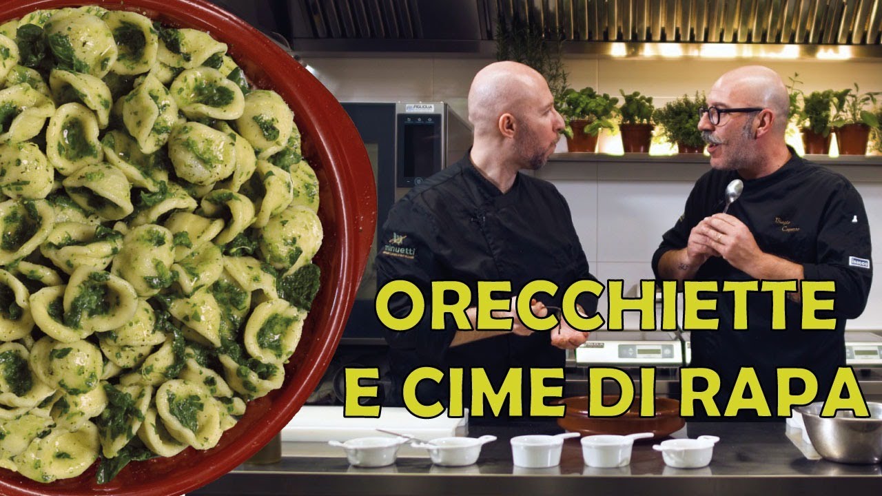 Orecchiette e cime di rapa - DUE PELATI IN CUCINA