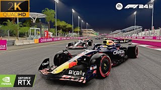 F1 24 Oracle Red Bull Racing Beautiful Night Gameplay