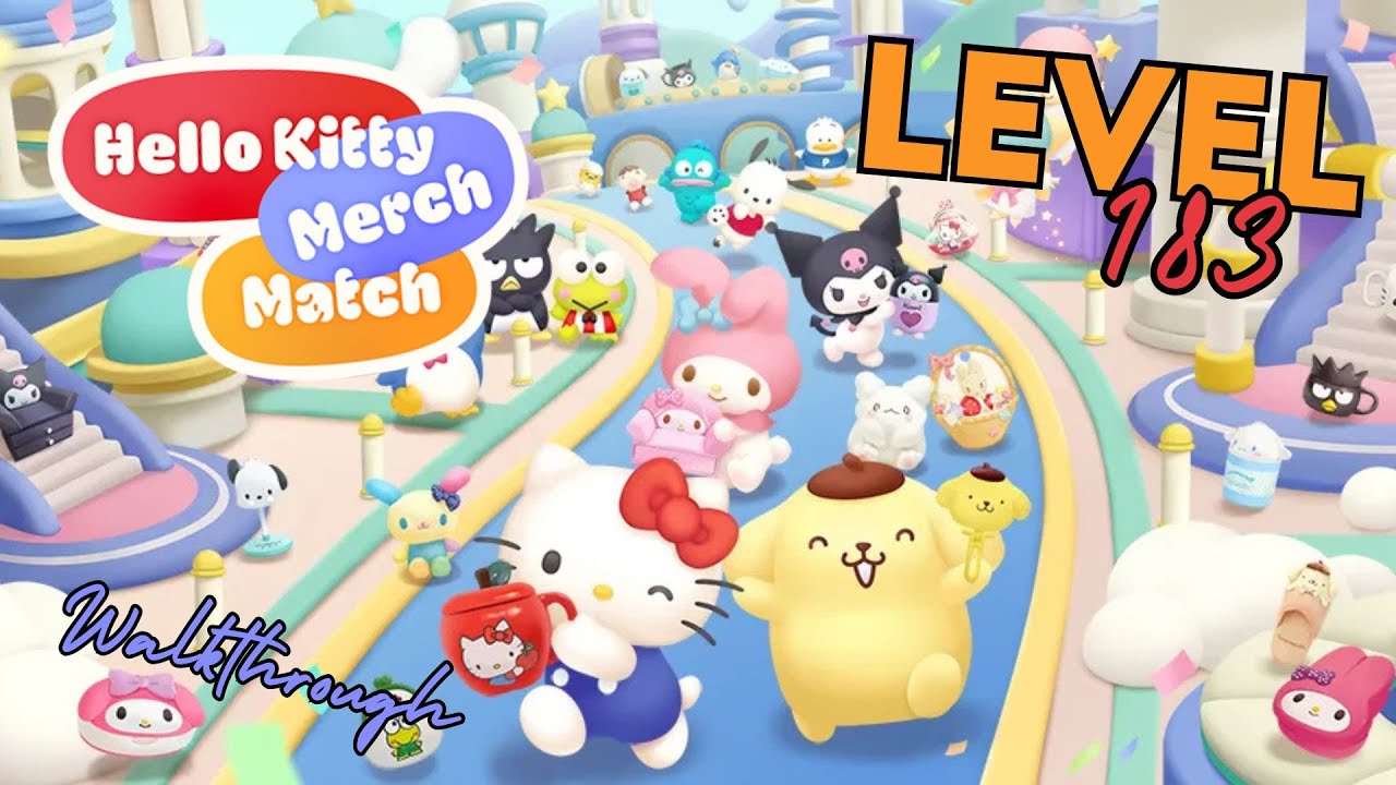 Hello Kitty Merch Match Level 183