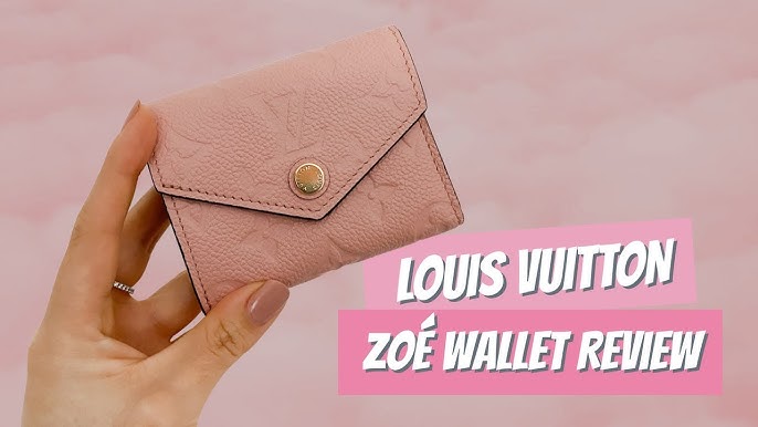 Luxury Video Clip: Cutie LV Rose Ballerine Victorine Wallet 