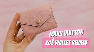 Unboxing & Review ✨ Louis Vuitton Zoe or Micro Wallet? Which one