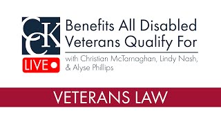 Veteran Benefits All Disabled Veterans Qualify For