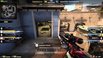 AWP triple kill on Mirage