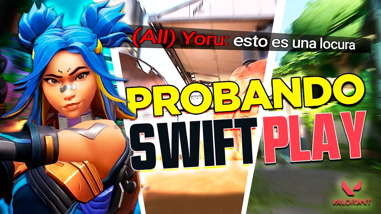 PROBANDO EL NUEVO MODO DE JUEGO SwiftPLAY VALORANT VALEmbajadores 