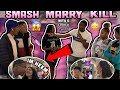 SMASH, MARRY, OR KILL WITH A TWIST! (GETS SLAPPED) | NEW YOUTUBE TREND| MALL EDITION