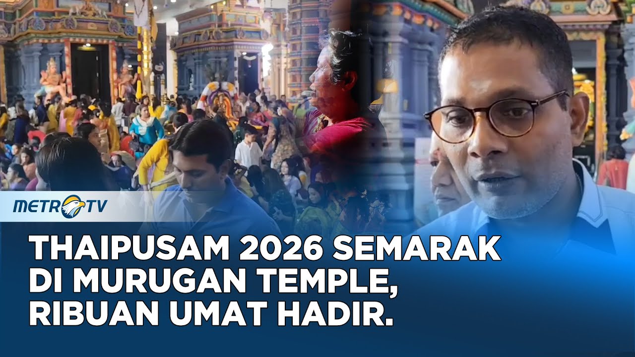Thaipusam 2026 Ribuan umat Hindu berkumpul di Murugan Temple, Jakarta Barat.