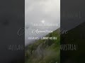 Alpen in Deutschland und Österreich - Der Berg Aggenstein in den Wolken #shorts