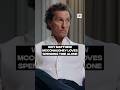 Why Matthew McConaughey loves spending time alone #IdeaGeneration