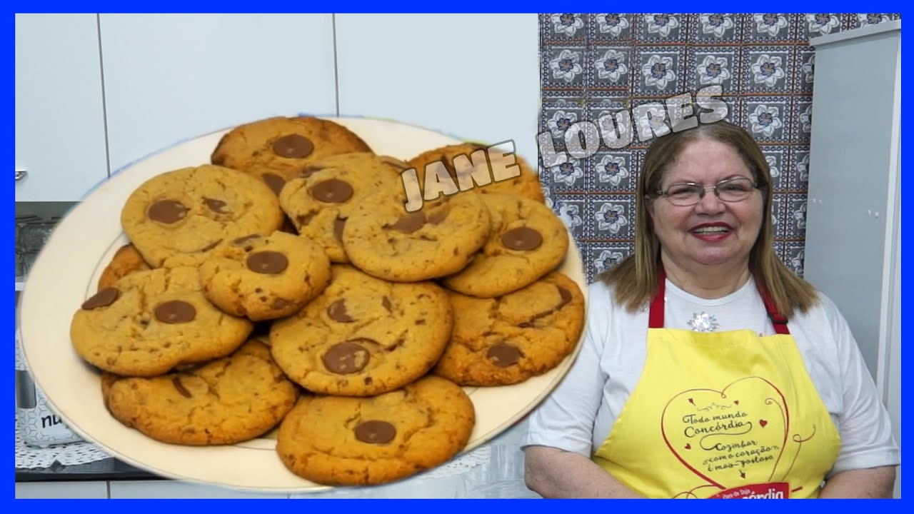 PARA VENDER OU CONSUMIR, RECEITA DE DELICIOSOS COOKIES DE CHOCOLATE