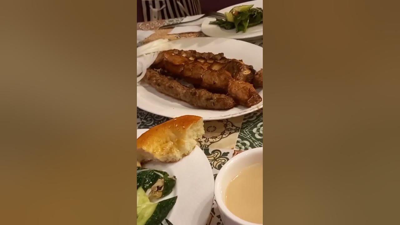 Грузинский двор #кафе #шашлык #хачапури #морскойсалат #рек #shorts # ...