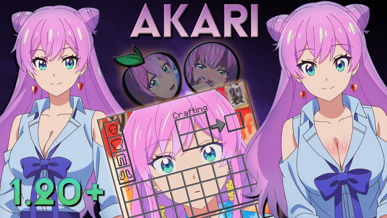 Akari Watanabe 1.20+ 1.21+ | Minecraft Anime Texture Pack - YouTube