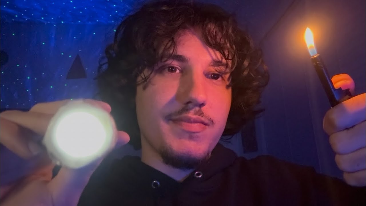 ASMR-триггеры и покалывания со светом 💡