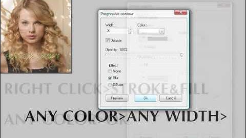 Tutorial on Photofiltre - Glowing Text