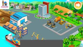 Puppy Patrol Game: Construction Machinery part 2 | Trò chơi xây dựng với máy móc | fun game for kids screenshot 2