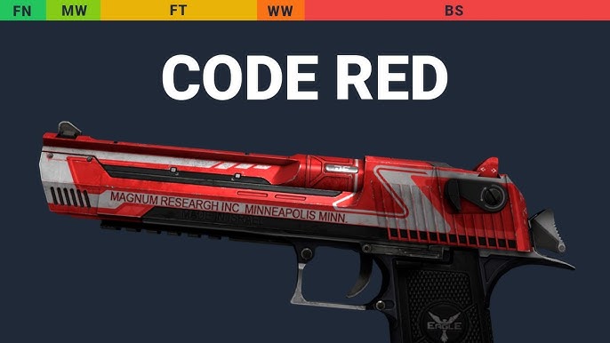 Desert Eagle  Code Red — skin on CS:GO/CS2 Wiki by CS.MONEY