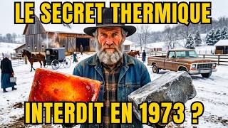 Cette plaque de paraffine à 40€ stocke 8x plus de chaleur que le béton — le secret des années 1970