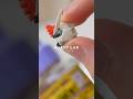 [GUNPLA Build] 頭部の合わせ目消し HGライトニングバスター | Lightning Buster's head seam eraser #shorts