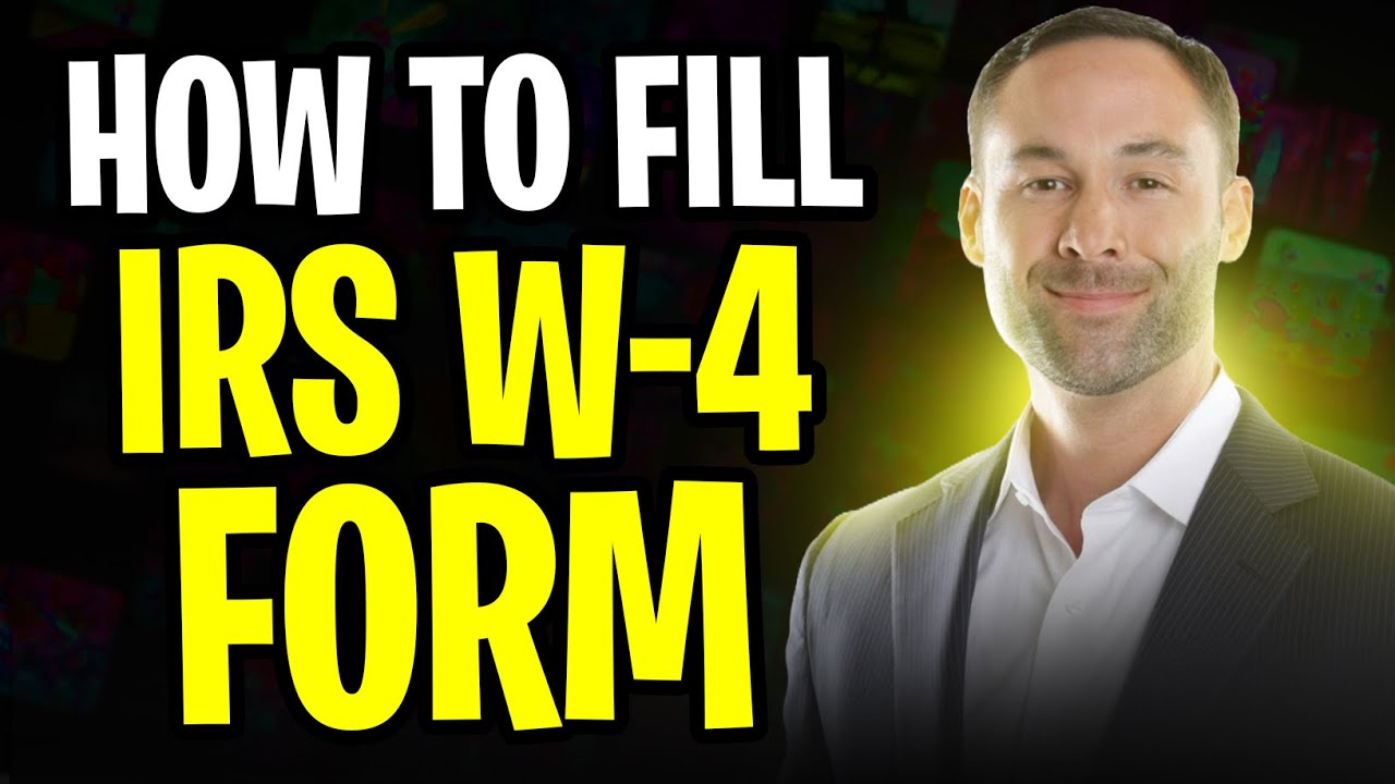 How to Fill Out an IRS W-4 Form | Tax Guide for Americans (2025) - YouTube