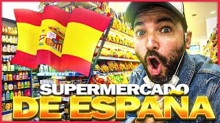 Visitando un supermercado en ESPAÑA! - MADRID (ME ECHAN)