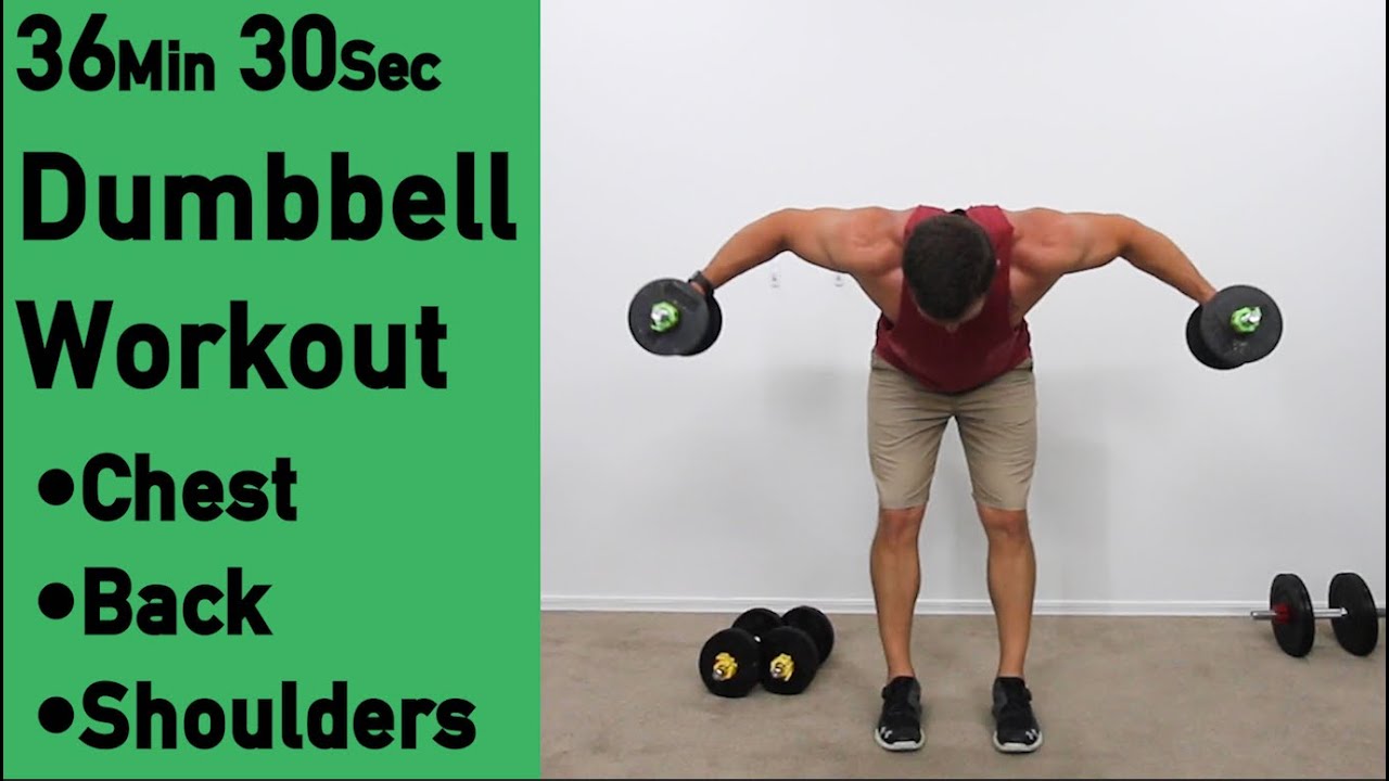 back workouts with dumbbells