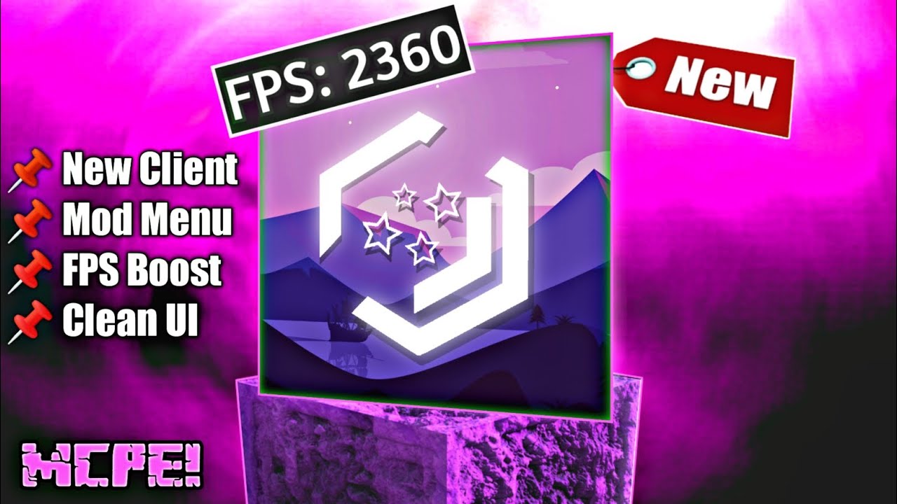 Luconia Client V2 Beta For Minecraft PE 1.19+!! FPS Boost Client For ...