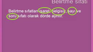 ZAMİRLER VE SIFATLAR KONU ANLATIMI [Betül Deniz]