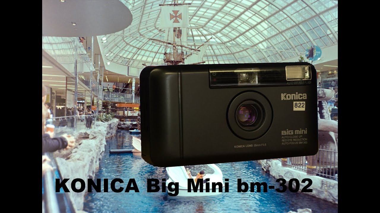 HOW TO USE KONICA BIG MINI BM-302 * QUICK TUTORIAL * FILM LOADING * SAMPLE  PHOTOS