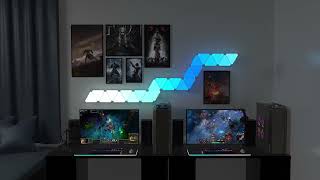 Apex Triangle Light Panels, Rgbic Wall Light, Multicolor Effects, Music Sync, Diy Design, Smart App