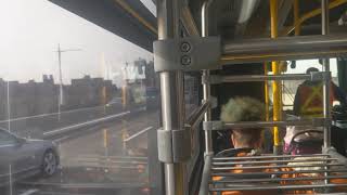 Ride on 2019 XE60 on West side bound M60 SBS from Astoria, Queens to Harlem, Manhattan