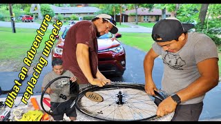 Unboxing/Instaling cush core and #Ibis wheels