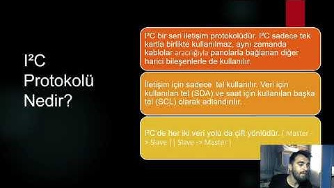UART, SPI ve I2C Haberleşme Protokolleri | Gömülü Sistemler