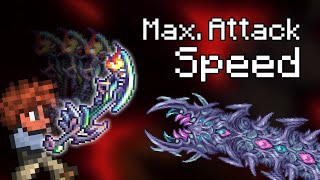 What's the Max. ATTACK SPEED can we get in Terraria Calamity Mod?