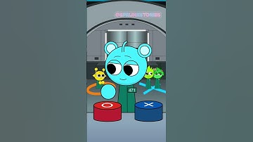 Sprunki animation | Squid game challenge intro Dalgona | #sprunkiincredibox #animation #squidgame