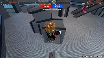 1v1ing Random Person On DELAY In MM2 Aim Trainer