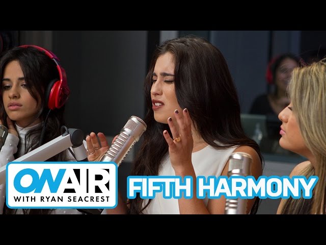 Fifth Harmony I'm In Love With a Monster (Acoustic) | On Air with Ryan Seacrest class=