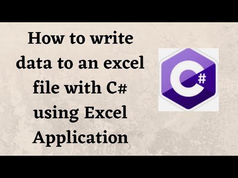 فيديو: كيف تضيف Microsoft Office Interop Excel؟