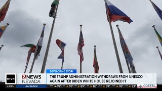 Trump administration wit raws from UNESCO again only 2 years after US rejoined