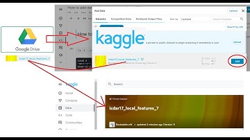 How to add data to Kaggle notebook from Google Drive in an easy and fast way
