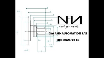 EDGECAM TUTORIAL | 7th Sem Mechanical VTU | CIM LAB | TURNING WITH GROOVE