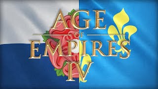 Wam01 (House of Lancaster) vs LoueMT (French) || Age of Empires 4 Replay